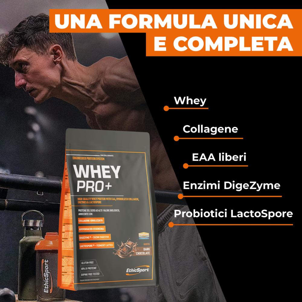 Ethic Sport WHEY PRO + Busta 700 gr Gusto Cioccolato 3